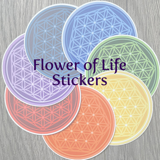 Flower of Life Stickers