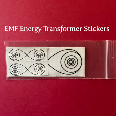 EMF Energy Transformer Stickers